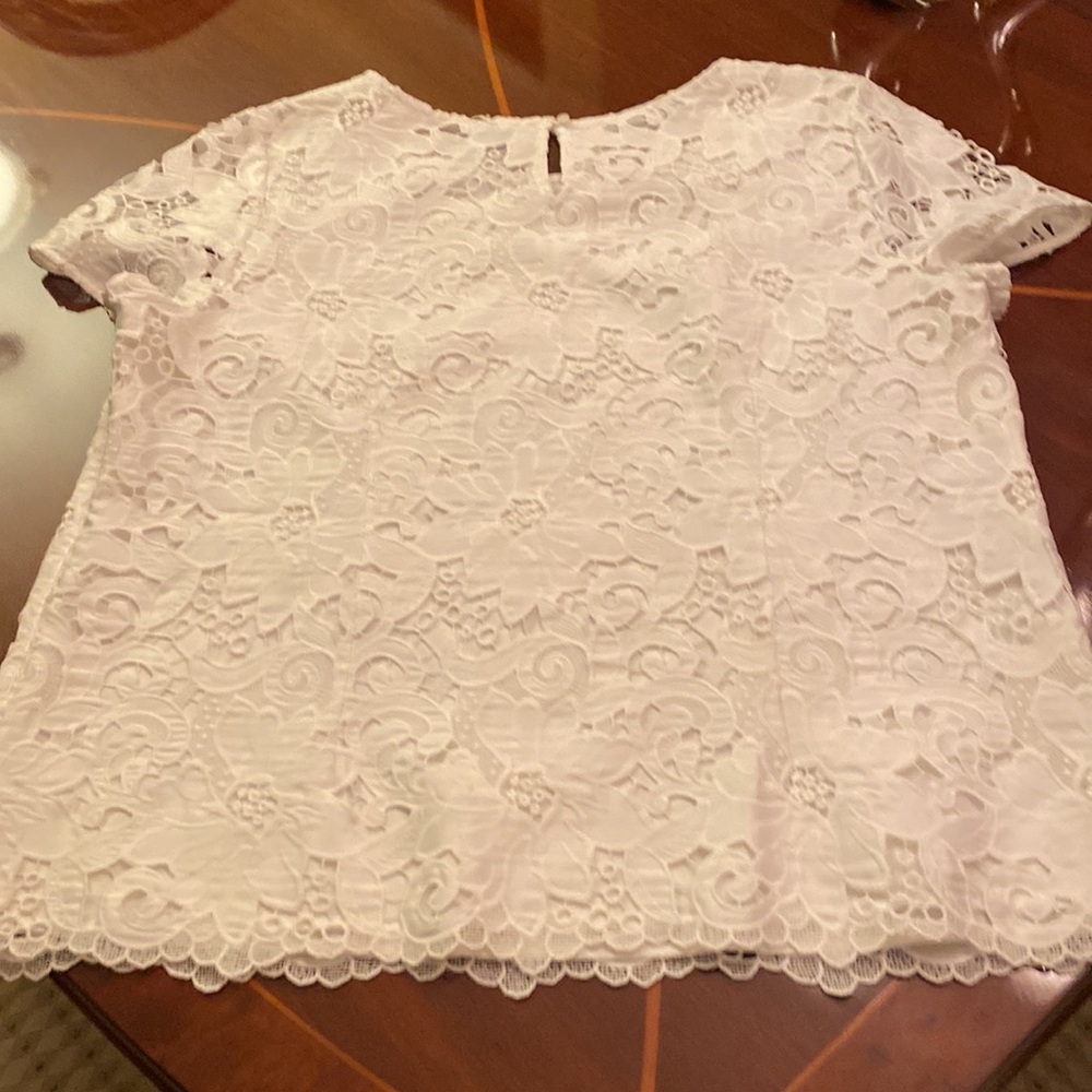 Lacy blouse by Talbots - Picture 12 of 12